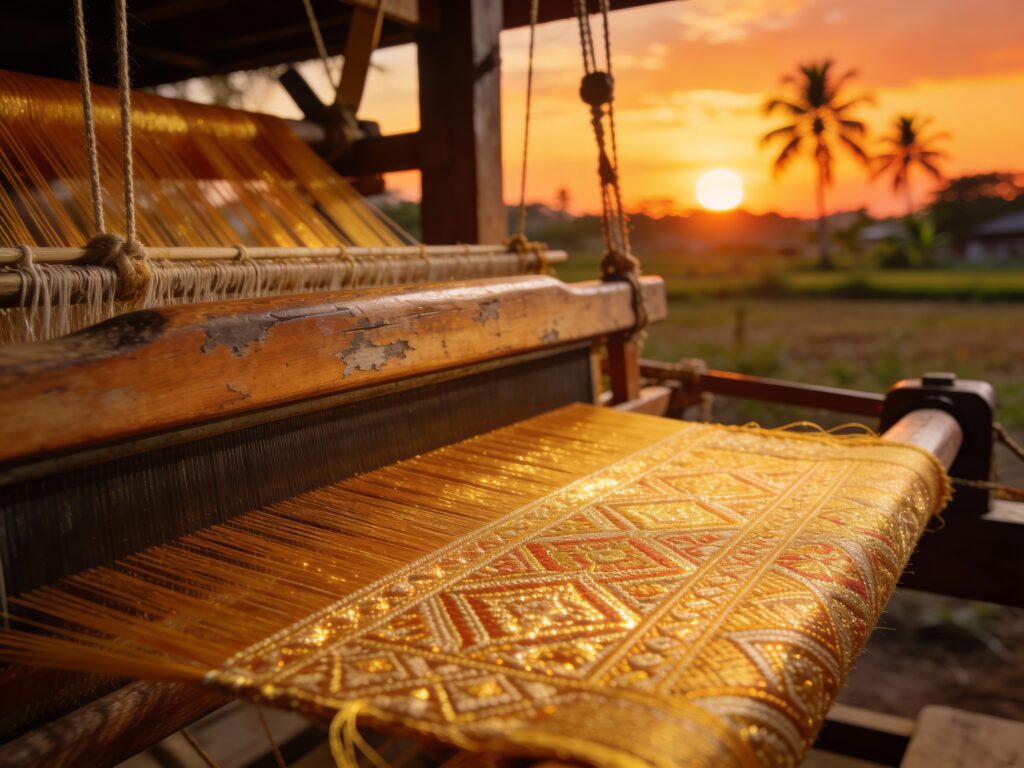 **Pattani’s Golden Threads: Sunset Silks & Heritage Looms**