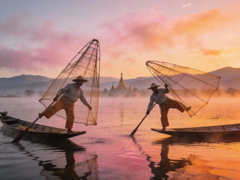 **Phayao’s Sacred Nets: Dawn Fishing Rituals on Kwan Phayao Lake**