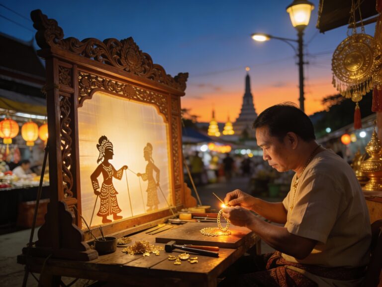 **Nang Talung Nights & Goldsmithing Glimmers: Artisanal Echoes of Nakhon Si Thammarat**