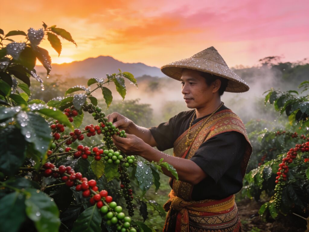 **Chanthaburi’s Pepper Perfume: A Spice Farmer’s Sunrise Ritual**