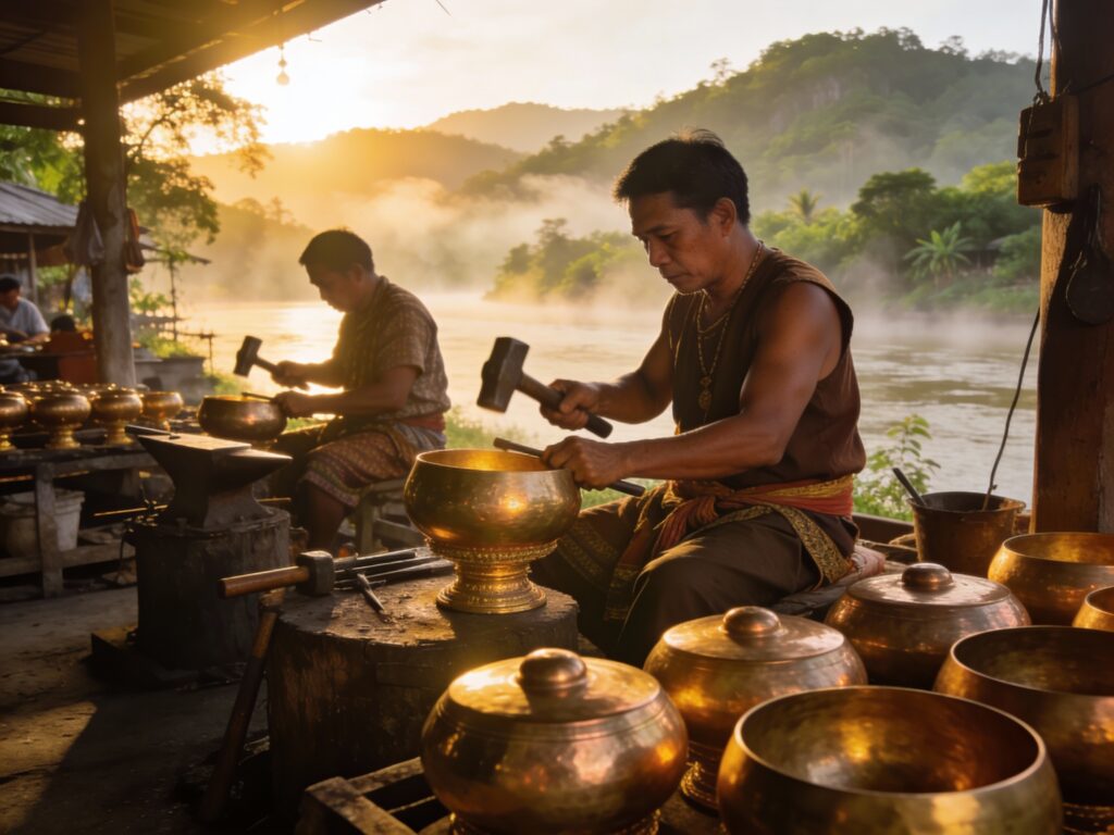 Ang Thong’s Dawn Chorus: Hammering Sacred Alms Bowls in Ban Bang Sadet’s Bronze Village
