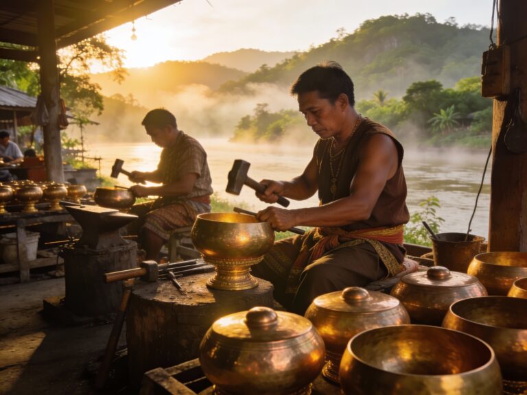 Ang Thong’s Dawn Chorus: Hammering Sacred Alms Bowls in Ban Bang Sadet’s Bronze Village