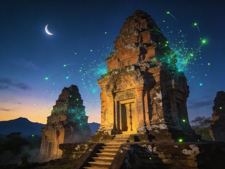 Nong Bua Lamphu’s Twilight Serenade: Firefly Ballet Among the Moonlit Ruins of Prasat Hin Khao Phanom Rung