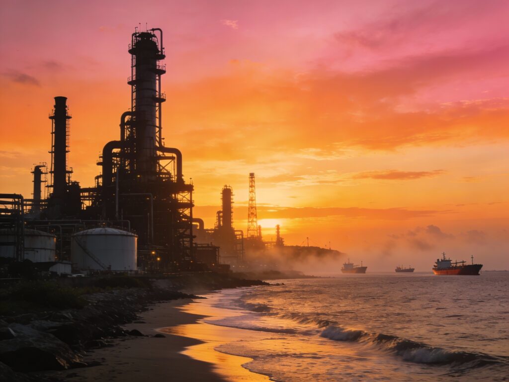 Rayong’s Refinery Radiance: Chasing Sunrise Silhouettes Along the Industrial Coastline