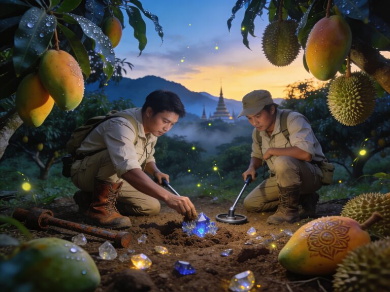 Chanthaburi’s Gem-Fed Orchards: Unearthing Soil Alchemy with Twilight Gem Hunters in the Fruitful Valley Glow