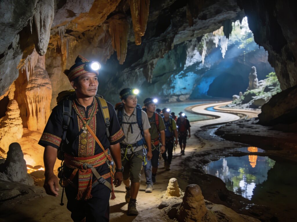 Satun’s Cave Chronicles: Speleology with Indigenous Guides in the UNESCO Geopark Labyrinths
