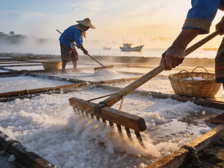 Rayong’s Salt Whispers: Crystallizing Traditions with Salt Keepers at Daybreak